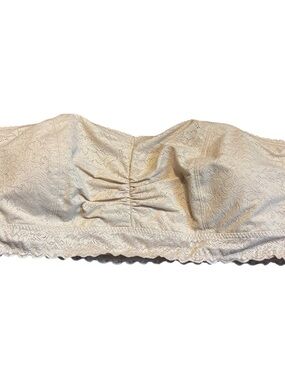 Torrid Lightly Lined Lace Bandeau Bra Size 3X Wireless Strapless